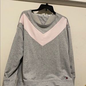 Pink & Gray Tommy Hilfiger Sweatshirt